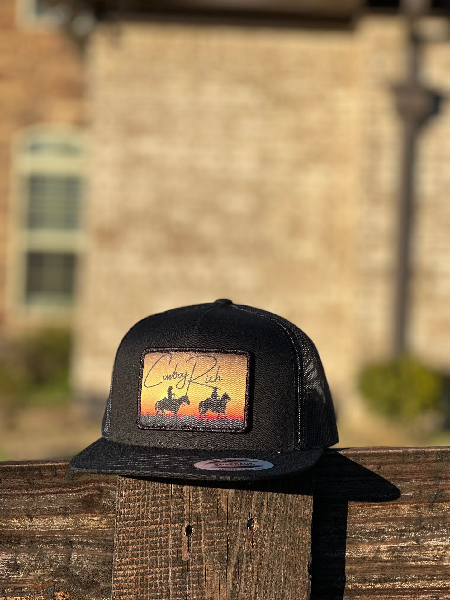 Cowboy Rich Hat- Black